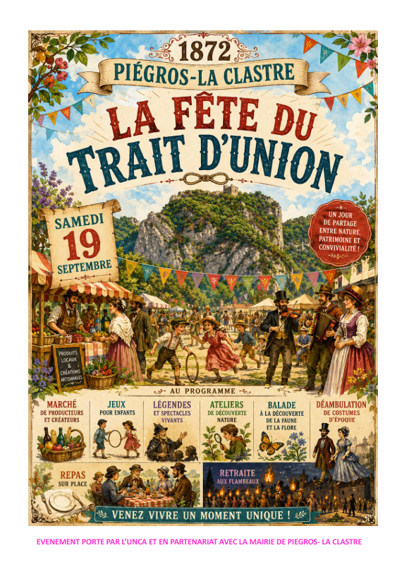 fete du trait d'union fete au village
